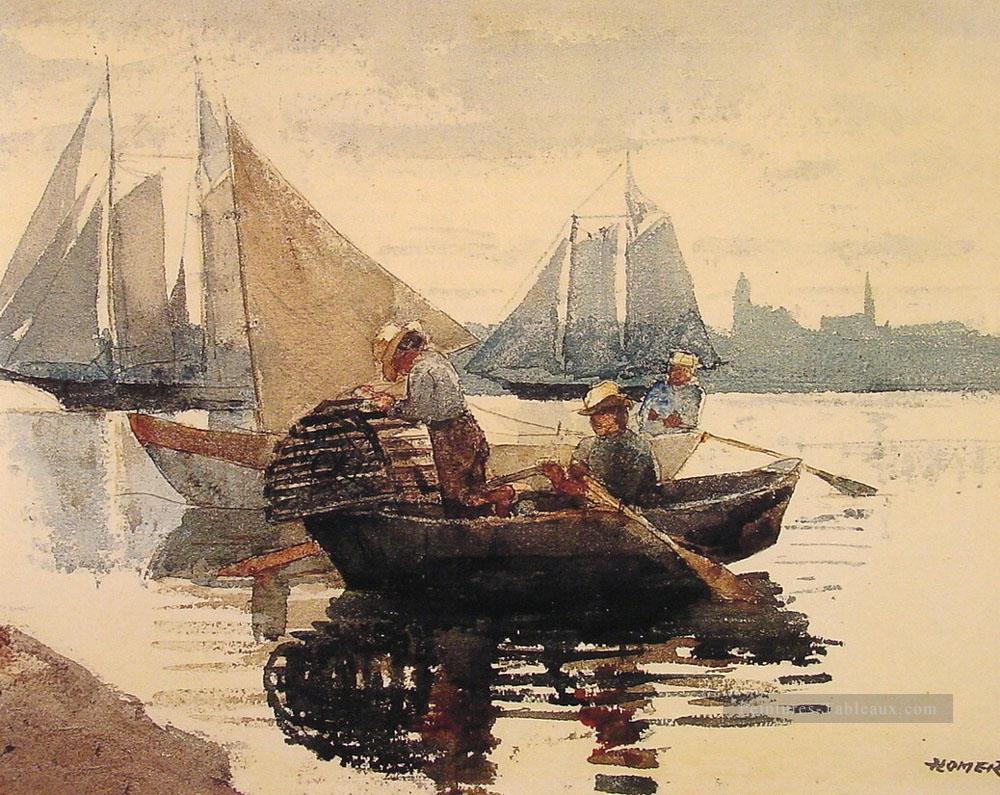La marmite de homard réalisme marine peintre Winslow Homer Peintures à l'huile